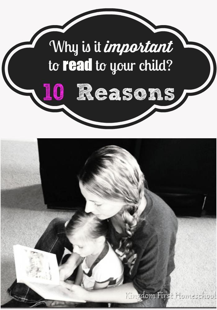 Why is it important to Read to Your Child
