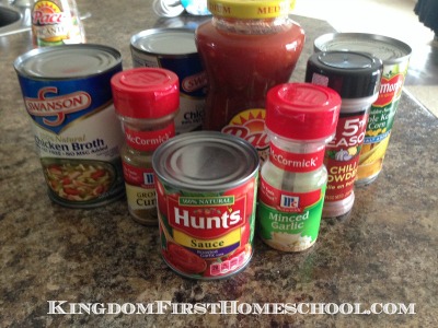 Simple Chicken Taco Soup | Kingdom First Homeschool
