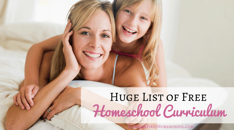 You can homeschool your kids without going into debt or stressing out about it. Did you know that you can homeschool for free? Yes there are tons of wonderful and free homeschooling curriculum options available.