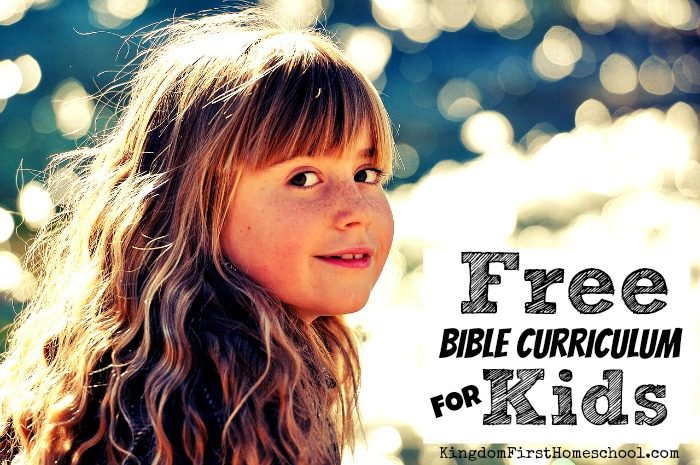 Buying curriculum is expensive enough, let alone having to buy bible curriculum also. But did you know there are a lot of free options available for your bible studies for kids. Here's a list of Free Bible Curriculum for kids to use in your homeschool, Sunday School or family devotional time.