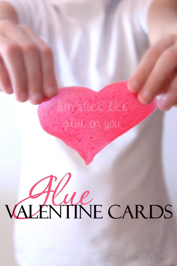 Glue Valentine Cards
