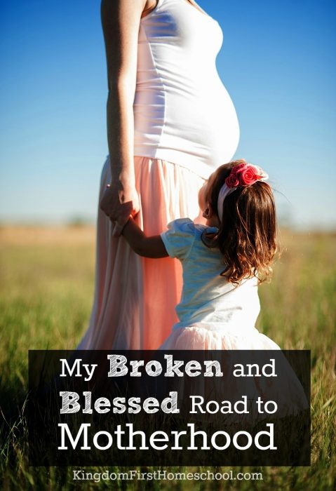 This is my story of loss and love, and God's healing power throughout. My Broken and Blessed Road to Motherhood