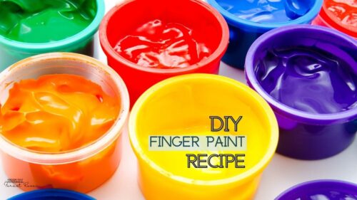 DIY Finger Paint Recipe