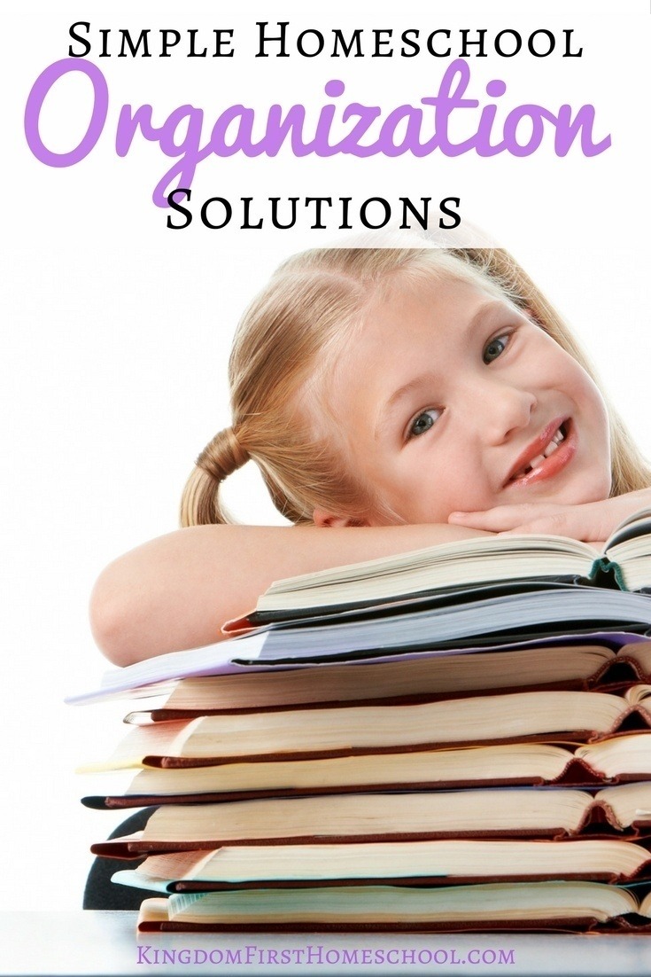 Are you looking for the perfect homeschool organization solutions? If you ever feel like your homeschool is one giant mess then you don’t want to miss these simple homeschool organization solutions.