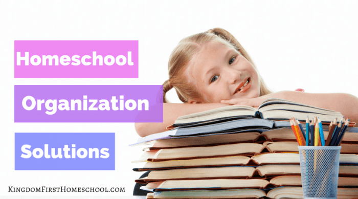 Simple Homeschool Organization Solutions