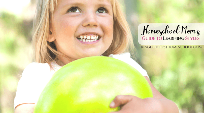A homeschool Mom's Guide to Learning Styles