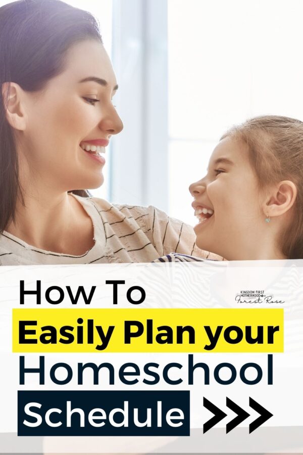 How to Plan a Homeschool Schedule
