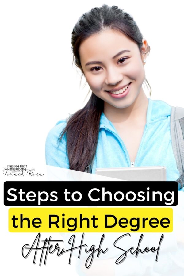 Steps to Choosing the Right Degree After High School