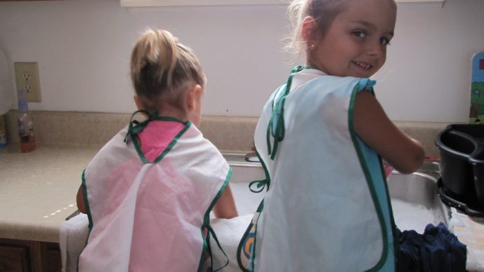 Sink Sensory Preschool Activity