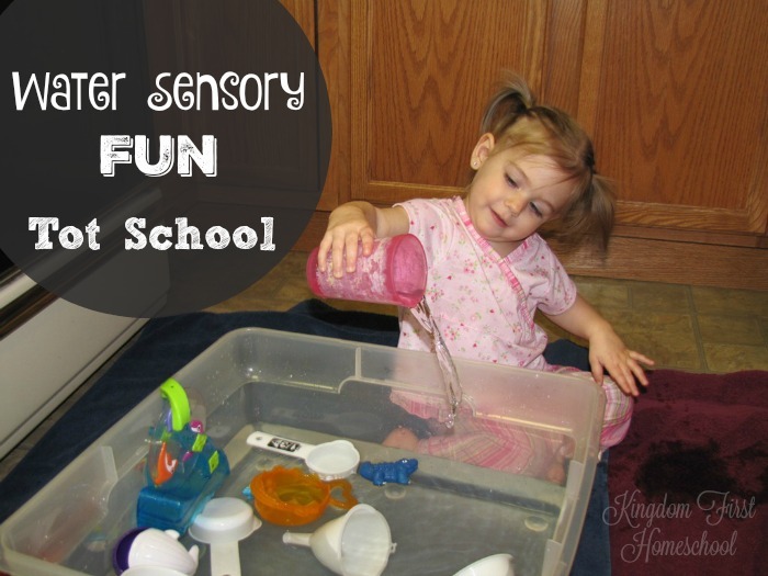 Water Sensory Tot School