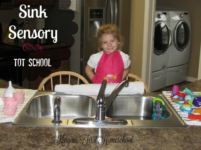 Tot School Sink Sensory