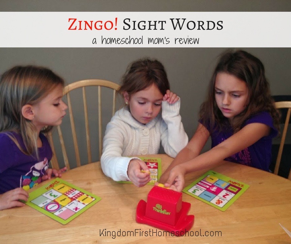 Zingo! Sight Words
