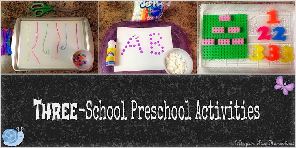 Three-school preschool activities