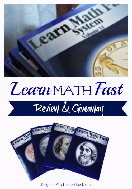 Learn Math Fast Review and Giveaway