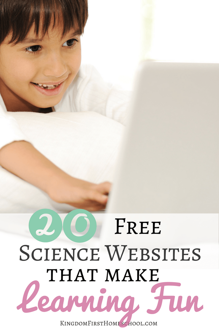 I think Science can be pretty boring if just taught out of a drab and dreary textbook…yuck! If you are like me you hate teaching boring topics you're gonna love these 20 Free Science Websites that make Science Fun! 