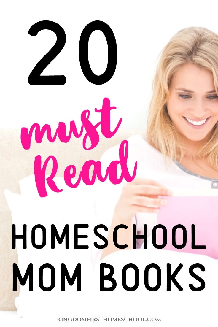 20 Must Read Homeschool Mom Books! These are my top homeschooling book choices I believe every homeschool mom needs to have in her extensive library. Some of these books for homeschool moms can be found at the library, but most of these you are going to want your own copy to read again and again. Yes, they are that good.