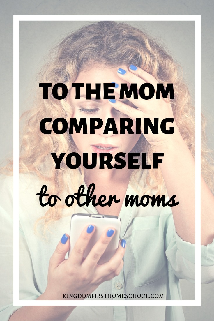 Are you constantly comparing yourself to other moms? Worried about your mom game? Swamped with negative thoughts and doubts that come flooding in constantly. Do you cringe at yourself when you see an amazing mom, who SEEMS to have it all together. You are not alone friend. I believe this is one of the most common mom problems and this post is going to end it here and now! 