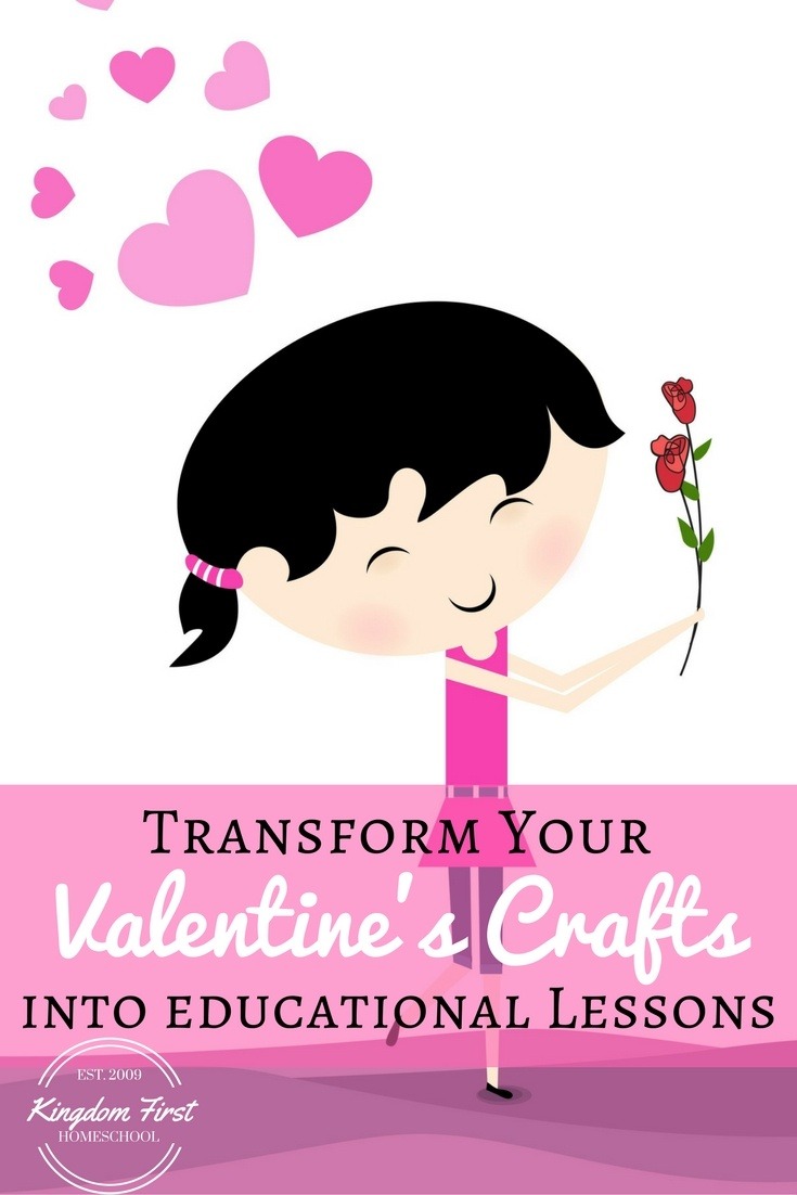 Transform Your Valentine's Crafts into educational lessons