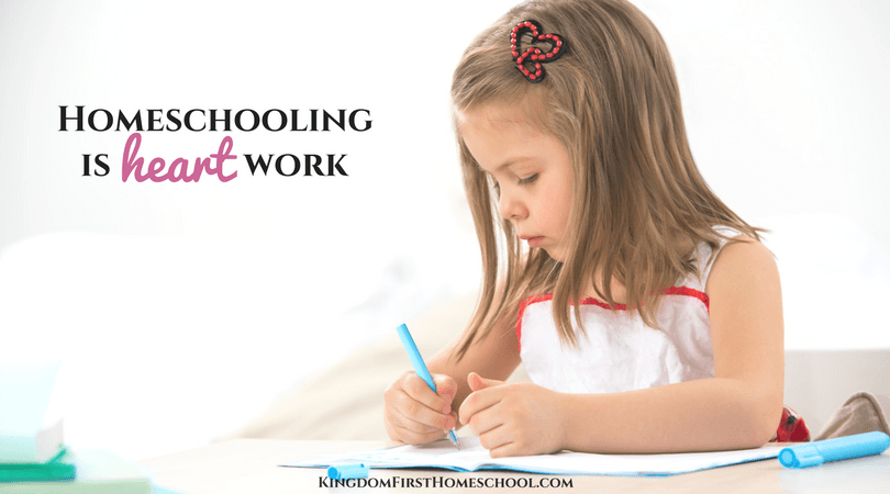 Homeschooling is heart work