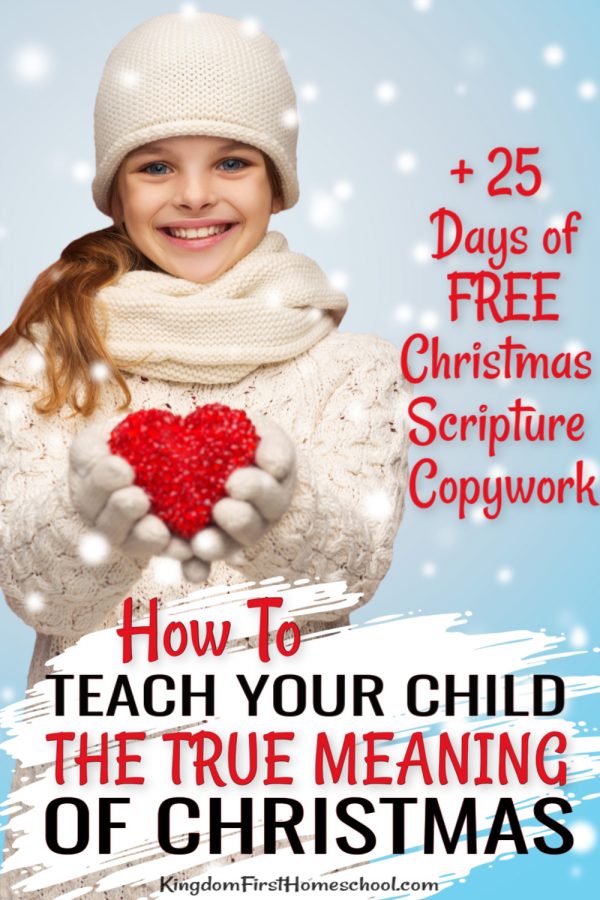A lot gets lost in the hustle and bustle of Christmas. Making sure our children know the true meaning of Christmas can not be one of them. Here are some ideas to make sure they know the true meaning. 