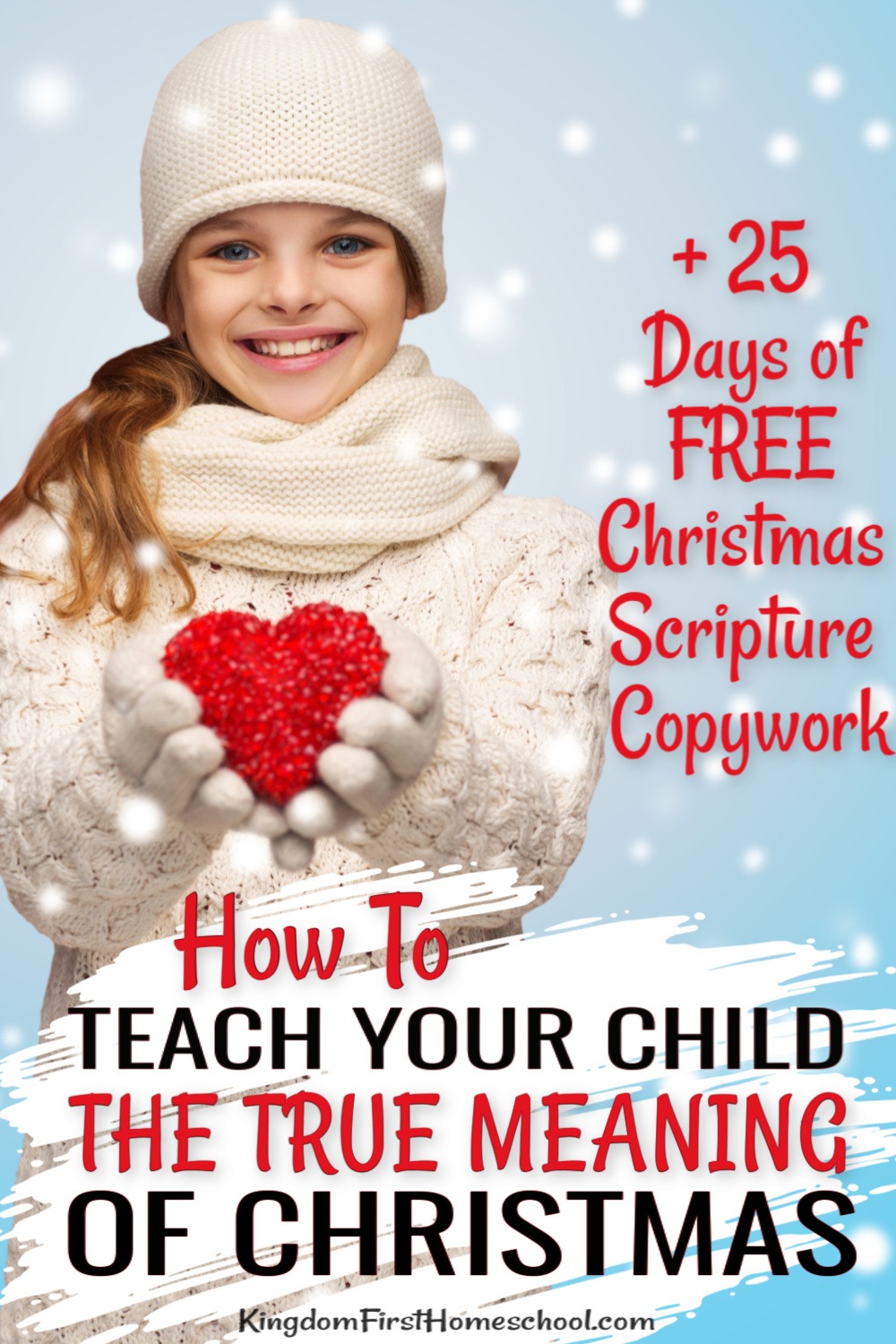 Teach Children The True Meaning Of Christmas + 25 Days Of Free ...