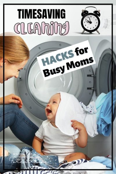 You don't have to be super-mama to get Spring cleaning done. This guide for busy moms is packed full of tips, tricks and hacks to make the task seem effortless. #springcleaning #housecleaning #cleaninghacks