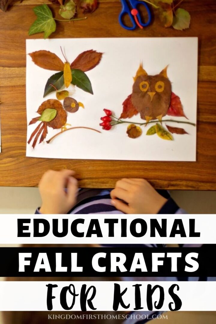 Super fun and educational fall crafts for kids