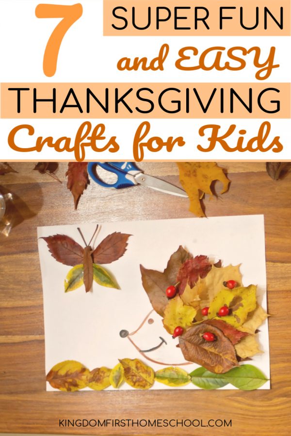 7 Super fun and easy Thanksgiving crafts for kids./ fall crafts / kids fall crafts 
