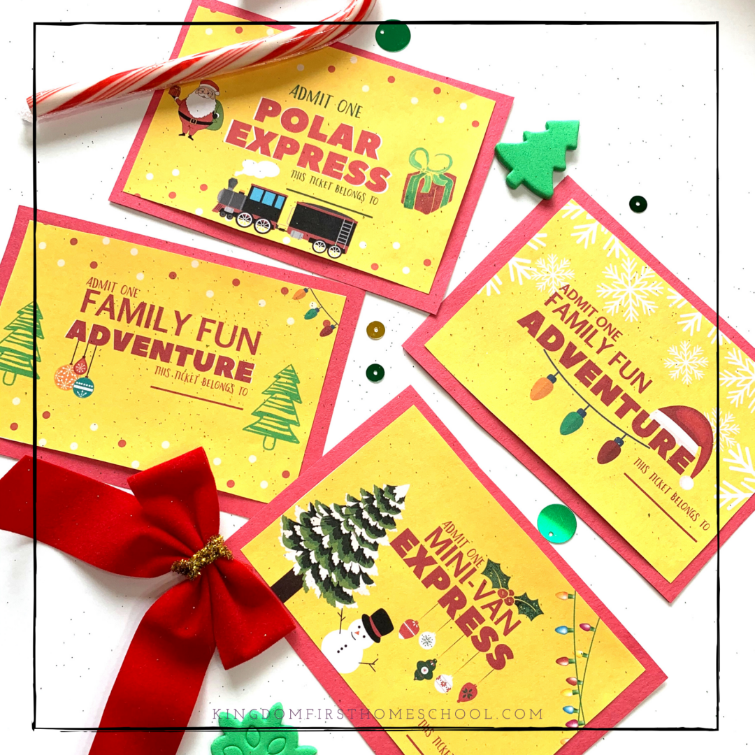 Polar Express Golden Ticket Activity