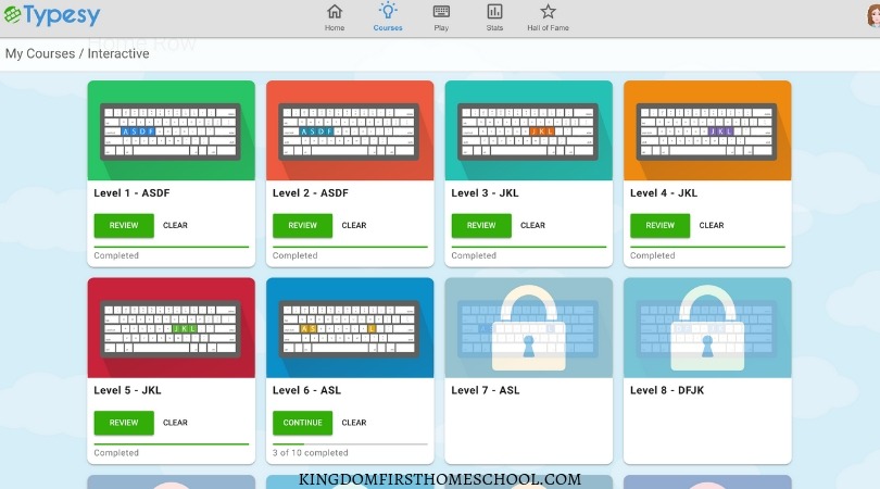 Easy and Effective Typing Lessons for Homeschoolers
