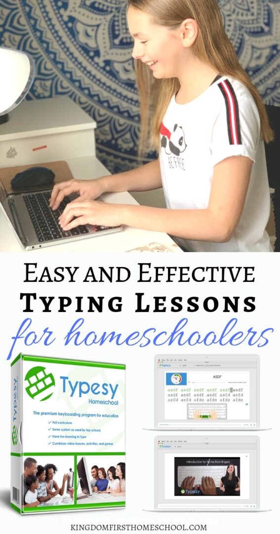 Easy and Effective Typing Lessons for Homeschoolers