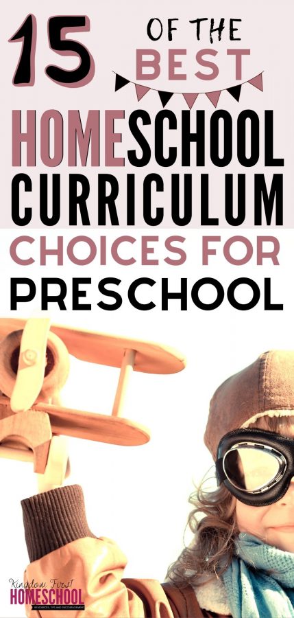 Want to teach your preschooler at home? You may want to check out these top 15 Homeschool Preschool Curriculum choices.