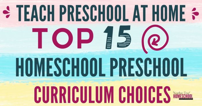 Top 15 Preschool Curriculum Choices