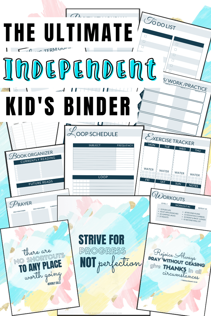 Ultimate Independent Kid's Binder