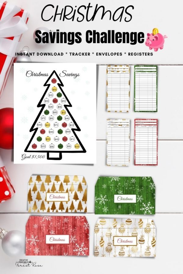 Calendars & Planners Paper & Party Supplies Cash Envelopes Christmas