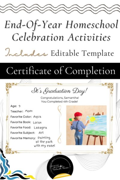 End-Of-Year Homeschool Celebration Activities