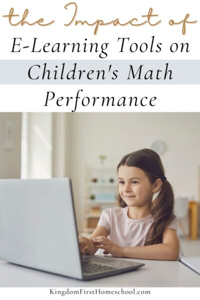 The Impact of E-Learning Tools on Children's Math Performance