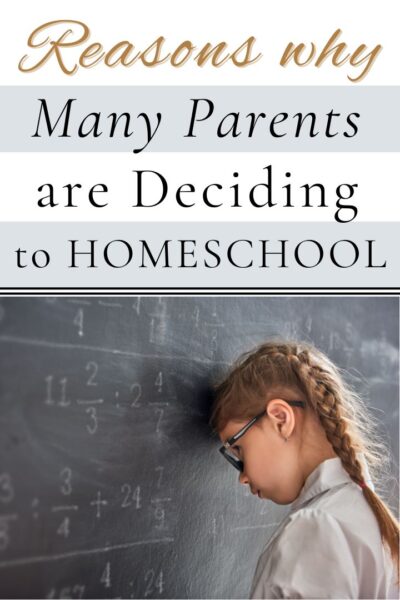 Parents are Deciding to Start Homeschooling