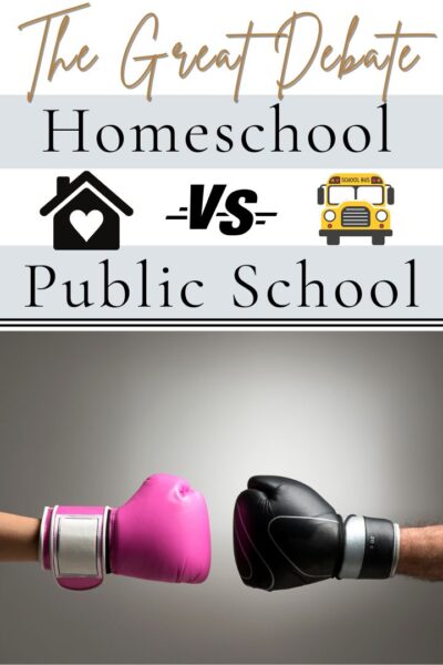 HOMESCHOOL VS. PUBLIC SCHOOL