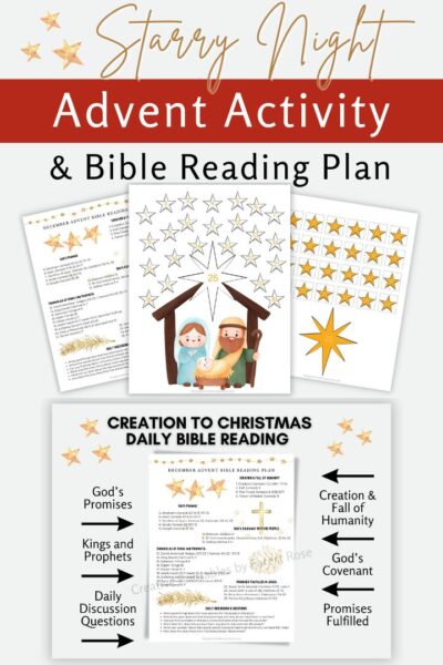 Advent Activity and Bible Reading Plan