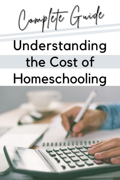 understanding the cost of homeschooling.