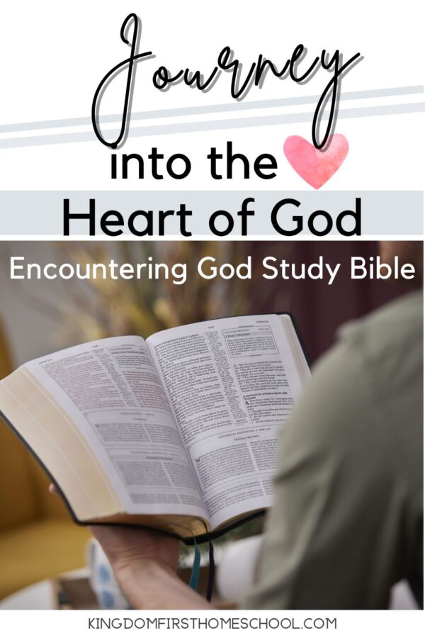 The Encountering God Study Bible invites you into a deeper relationship with God. It's not just a book, it's a journey into the heart of God.