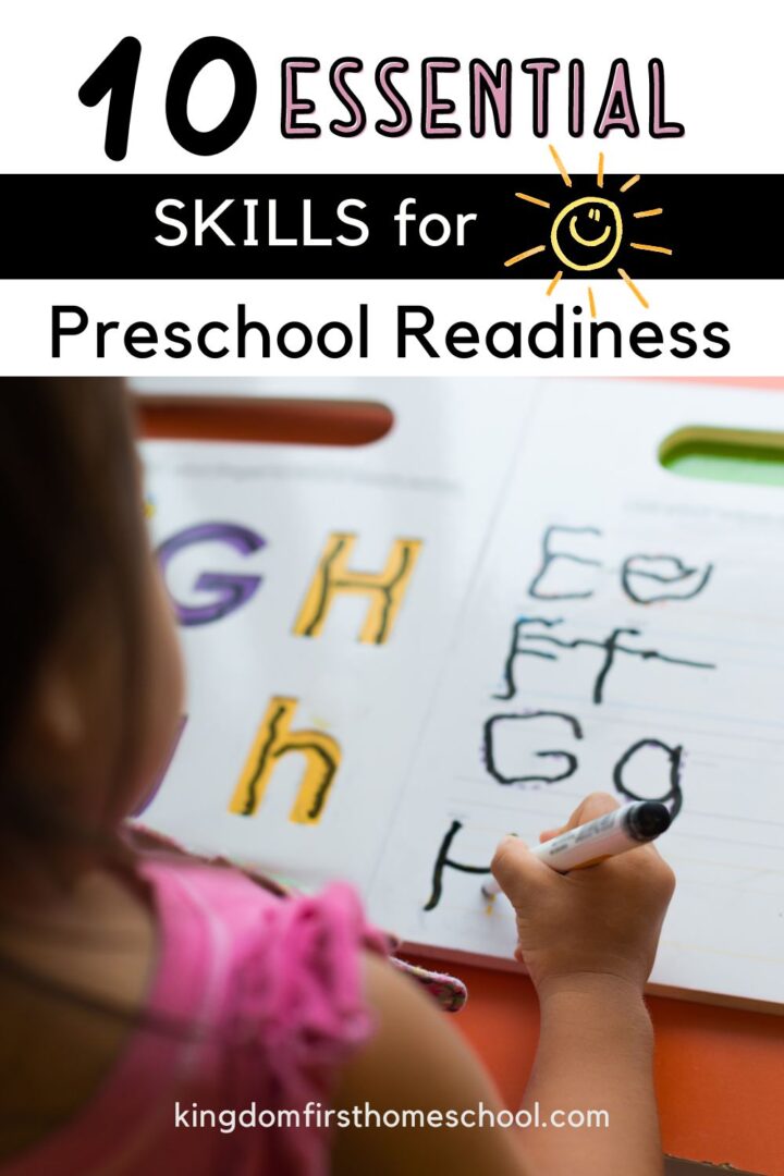 10 Essential Skills for Preschool Readiness