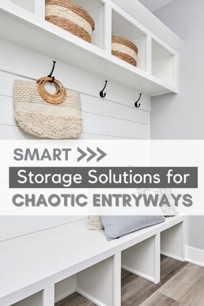 Smart Storage Solutions for Chaotic Entryways