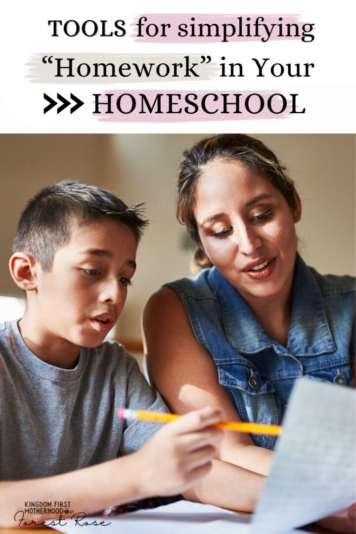 Tools for Simplifying Homework in Your Homeschool Routine