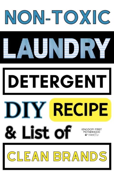 DIY Laundry Detergent Recipe and Popular Clean Brands